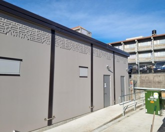 The new switching room at Smith Street zone substation