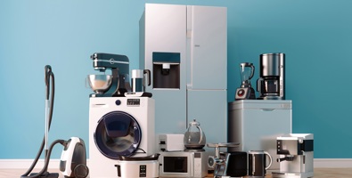 Photo of home appliances collection set