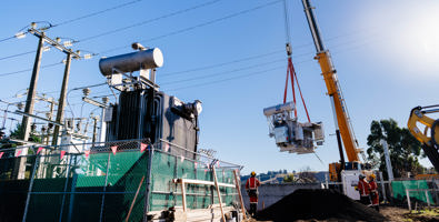 Outram substation installation project