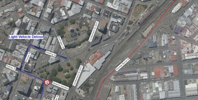 Detour Map